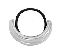 Zankie Puños para el pelo para coletas, Puños para el pelo - Corbata para el pelo con cola de caballo de doble | Manguito elástico para el cabello con de moda, diadema de temperamento retro para