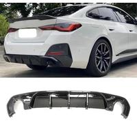 ZanLIn Difusor De Parachoques Trasero De Coche para BMW Série 4 G26 Gran Coupé 420i 430i 435i M440i 4 Portes 2020-2023, Chasis Difusor Divisor Alerón Anti Choque Modificación Accesorios