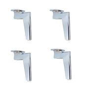 Zanotva 4 Piezas Pies De Muebles De Metal, Patas para Muebles, Reemplazable, Moderno, para Mesa Sofá, Gabinete De TV, Armario De Escritorio (Size : 17.5cm/6.9in)