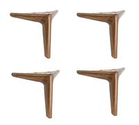 Zanotva Mueble Piernas, Sofá Piernas Metal Mueble Bricolaje Mesa Piernas por Café Mesa, Comida Mesa, Diseñador Escritorio, Cabecera Mesa, 4 Pieces