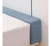 Zanotva Relleno de Espacio for Cama de 71 Pulgadas de Largo, Extensor de colchón for Espacio en la cabecera, Espaciador de Grietas Entre el colchón y la Pared(Grey,71x12x8 in)