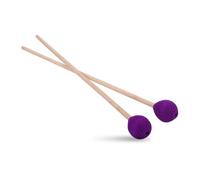 Zanthicia 1 par de palos de mazos percusión núcleo cabeza blanda con mango Para madera xilófonos bajo energía carillón martillos regalos