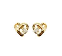 Zanthicia 1 par de pendientes de cristal en forma corazón, pendientes elegantes y bonitos para adolescentes, joyería hecha a mano para bailar, regalo para novia