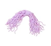 Zanthicia 10 Piezas Juguete Alivio Blmhtwo Jumbo Fidgets Fideos Fidgets Mono Juguete TPR Mono Suave Fideos , Violeta