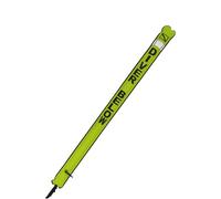 Zanthicia 180 * 15cm Superficie a Prueba de explosiones boya señal Tubo Sellado Buzo Deportes acuáticos elaborado Salchicha Buceo marcadores, Amarillo Fluorescente