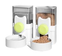 Zanthicia 2 comederos para jaulas de Conejos. Siempre Hay Comida Disponible. Accesorios para Conejos. Comederos para jaulas, D