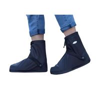 Zanthicia 2 Piezas Cubiertas de Botas Muy Impermeables para Aventuras al Aire Libre Cubiertas de Zapatos Lluvia ABS Zapatos Impermeables, barriles Medios, Metro