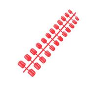 Zanthicia 24 piezas Prensa sólida en las uñas DIY Exquisita Novela francesa Elegante Colorfast Personality Nail para salones de manicura , cinco