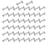 Zanthicia 50 pernos para muebles M5x30mm pernos de conexión hexagonales, de acero inoxidable, resistentes y conexiones para muebles