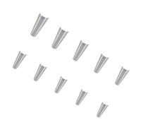 Zanthicia 500 piezas Nails Art Manicure False C-Curve Bailarina Belleza Decoración Extensiones Decoraciones Accesorios Regalos Niñas , color natural