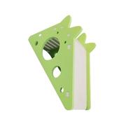 Zanthicia Accesorios de Jaula para hámster: para Espacios pequeños, adorables y amigables, se aplican a Accesorios de hámster PVC para Mascotas pequeñas, B Verde