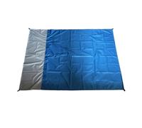 Zanthicia Alfombra de Picnic, manta de playa, impermeable, a prueba arena, para acampar al aire libre, tienda campaña, alfombra suelo a prueba humedad, senderismo, turista, azul oscuro y gris