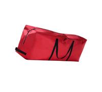 Zanthicia Almacenamiento portátil de árbol de Navidad, tela Oxford, amplia aplicación, buena sensación mano, bolsa, durabilidad, asas a prueba arañazos, Rojo, 165x38x76cm