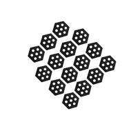 Zanthicia Almohadillas de tracción para Tabla de Surf, Almohadillas hexagonales Antideslizantes, Adhesivas para Tabla Surf Remo, Opciones Que brindan Mayor Estabilidad, Almohadilla