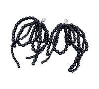 Zanthicia Amuletos De Zapatos Con Lazo De Perlas Dijes Cuentas Para Mujer Zapatillas Deporte DIY Decoraciones Encaje Encantos Zapatos Con Lazo Encanto Zapato Con Cuentas Para Blanco, do