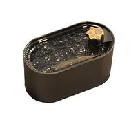 Zanthicia Aumentar el Agua Potable, dispensador de Agua para Mascotas para Gatos, Mascota Tiene Acceso a una Fuente de Potable Limpia, Fuente para Gatos y Perros, Gris Estrella Silenciosa