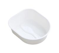 Zanthicia Bañera para pies de capacidad para remojar los pies en casa con materiales para mayor longevidad y comodidad y tobillos cómodamente. La parte inferior del lavabo para cuenta con