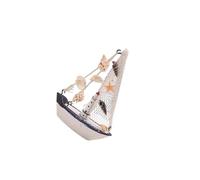 Zanthicia Barco velero, decoración náutica de Escritorio, artesanía en para Madera, Modelo de de Barco náutico de para Madera Vibrante, Adorno de, Accesorios para Fotos,