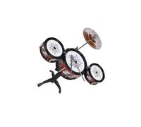 Zanthicia Batería de Jazz con Silla. Juguete Educativo para niños. Desarrolla la coordinación Mano-Ojo y la destreza. Estable y Duradera. Batería de simulación. Instrumento Musical percusión.