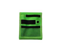 Zanthicia Bolígrafo Multifuncional con termómetro, cortaúñas de Bolsillo, Bolsa de Almacenamiento Herramientas, Organizador Multicapa, Accesorio para, Verde