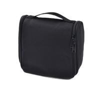Zanthicia Bolsa de artículos de tocador Viaje para Colgar, Elementos Esenciales al Alcance Mientras viaja, Bolsa artículos tocador para Colgar Viaje Tela Oxford, Negro, l