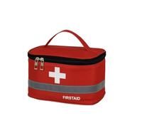 Zanthicia Bolsa de botiquín de primeros auxilios, portátil, ligera, impermeable, con asa, bolsas medicina, tela Oxford, caja médica, Camping, cocina, emergencia, Rojo Medio