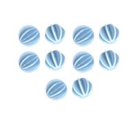 Zanthicia Botella coctelera de Fitness con bola mezcladora para mezclar cómodamente en cualquier lugar, botella coctelera de proteína PP, 10 piezas, Azul