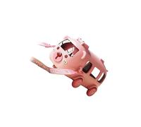 Zanthicia Botella de agua de gran capacidad con pajita para niños, niñas y niños. Ideal para deportes y promover hábitos bebida saludables. Botella con pajita incorporada, Rosa, 9.9 x .6 x 17.7 cm