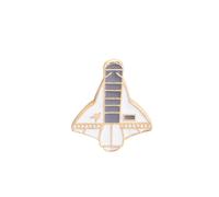 Zanthicia Broche de dibujos animados, avión de papel, vuelo espacial, insignia para bolso, adorno para vestido niños y niñas, joyería pequeña, regalo, Pin solapa, tipo 4