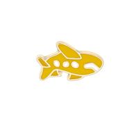 Zanthicia Broche de dibujos animados, avión de papel, vuelo espacial, insignia para bolso, adorno para vestido niños y niñas, joyería pequeña, regalo, Pin solapa, Tipo 2
