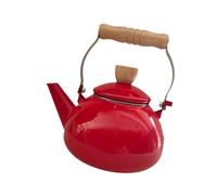 Zanthicia Cafetera, tetera, tetera de agua, de esmalte 5 l, ideal para acampar, aventuras al aire libre o para el hogar, capacidad 1,5 l, olla gruesa para el hogar, regalo inauguración la