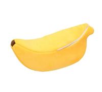 Zanthicia Cama para Perro acogedora y cómoda para Dormir Buenas Noches, Cesta de poliéster para Perro, cojín, Cama de plátano para Gato, para Mascota, para Gato, Amarillo, SG