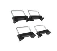 Zanthicia Clips de Herramientas para portaequipajes, Equipaje con Abrazaderas para portaequipajes, Clips de Herramientas para Techo fáciles y prácticos, Caja Techo fácil instalación, 4 Piezas 8 cm