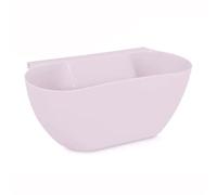 Zanthicia Colgante de pared elegante y práctico para su entrada hecho de Material PP respetuoso con el medio cubo basura colgante ABS, polvo nórdico, 28 * 14 * 11cm