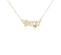 Zanthicia Collar clásico de la amistad de las constelaciones del encanto cómodo exquisito con el colgante cadena la joyería tarjeta exhibición, Virgo oro