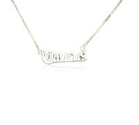 Zanthicia Collar clásico de la amistad de las constelaciones del encanto cómodo exquisito con el colgante cadena la joyería tarjeta exhibición, Plata Tauro
