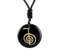 Zanthicia Collar con estilo, colgante, joyería, colgante Cho Ku Rei, regalo para mujeres y hombres, accesorios de moda para diario, dijes, collares, antiguo.