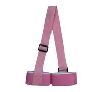 Zanthicia Cómoda Correa para portaesquís, Ajustable y Duradera, fácil de Usar para esquís o Tablas de Snowboard, Correa Ajustable Nailon para Mango esquí , Rosa