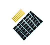 Zanthicia Cuadro de Almacenamiento de Bolsillo de Pared eficiente Que Brinda fácil Acceso a teléfonos celulares, Llaves y útiles Escolares con Salida, Negro, 96x67cm