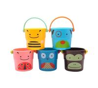 Zanthicia Cubo de baño para Baby Shower, Mini Tazas, Juguetes de Agua Que añaden diversión a la Hora del baño para niños pequeños, niñas y niños, Regalos cumpleaños para bebés, Divertidos