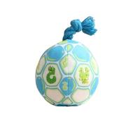 Zanthicia El Nudo Interactivo de la Bola del Juguete del Perro de la Felpa Mejora interacción para el Tiempo Juego Divertido Que Garantiza Salud Las Mascotas Mientras se Mantiene Brillante, Azul