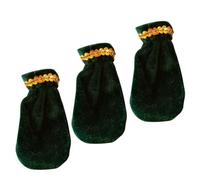 Zanthicia Elegante protector para pedal de sustain de piano. Tela suave, lisa y duradera. Pianistas que buscan 3 fundas en un paquete. Resistente a la suciedad.