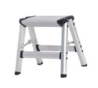 Zanthicia Escalera Multifuncional de Espiga, Segura y Antideslizante, para diversas Aplicaciones domésticas. Escalera Plegable portátil, Taburete de aleación Aluminio. Taburete Espiga