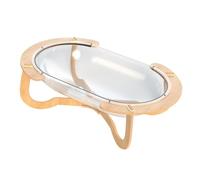 Zanthicia Este Duradero condominio de para Madera para Gatos Proporciona un cómodo Nido para Dormir para Gatos de Interior y se Integra con la Cama Interior del hogar. Casa para