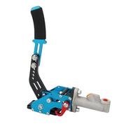 Zanthicia Freno de mano hidráulico para coche, palanca de rendimiento antideslizante, fácil acceso, posición vertical, freno mano reforzado ajustable, palanca rally, Azul, 31x31x10cm