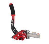 Zanthicia Freno de mano hidráulico universal para coche, antideslizante, de alto rendimiento, con empuñadura ajustable y cambio vertical. No requiere herramientas complicadas, Rojo, 31x31x10cm