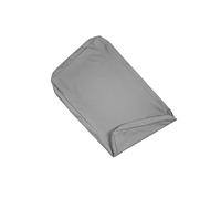 Zanthicia Funda de Cama para Jaula de Perro Tela Oxford con Cremallera. Cómoda para Mascotas Todos los tamaños. Fácil Limpiar y Mantener. Piezas Espuma o Cualquier, Gris, S