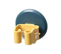 Zanthicia Ganchos Adhesivos para Colgar con Ventosa para el baño del hogar, Colgador de Escoba montado en la Pared, Organizador de Almacenamiento, Accesorios para fregonas, Amarillo