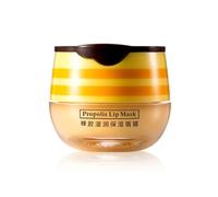 Zanthicia Honey Lip Balm Lip Mask Antiarrugas Suave Anti-grietas Unisex Hidratante Ligero Portátil Brillo de labios Maquillaje