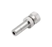 Zanthicia Invernadero de jardín, boquilla de riego por nebulización baja presión 6mm, rociador niebla, boquillas pulverización atomizadoras, repuestos jardinería, 0.3 mm